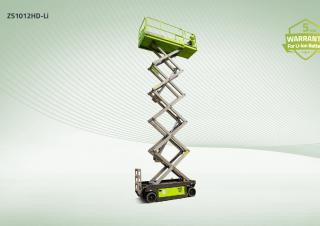 Zoomlion ZS1012HD-Li Wheeled scissor lifts (2020 - 2026) Specifications & Dimensions