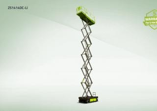 Zoomlion ZS1414DC-Li Wheeled scissor lifts (2020 - 2026) Specifications & Dimensions