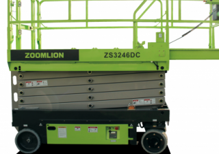 Zoomlion ZS3246DC Wheeled scissor lifts (2021 - 2026) Specifications & Dimensions