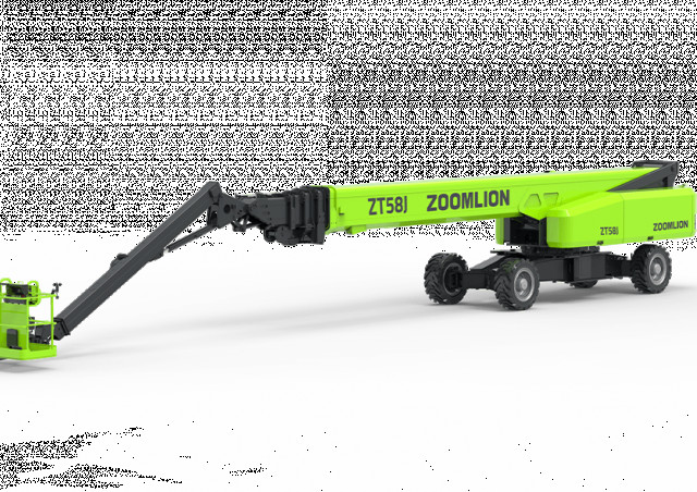 Zoomlion ZT58J Wheeled Telescopic Boom Lifts (2023 - 2026) Specifications & Dimensions