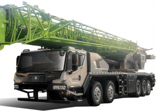 Zoomlion ZTC1000V563 crane - load chart, specs & dimensions (2023 - 2026)