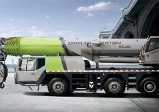 Zoomlion ZTC1500 crane - load chart, specs & dimensions (2017 - 2020)