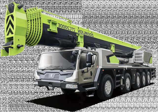 Zoomlion ZTC2000E763.1 crane - load chart, specs & dimensions (2023 - 2026)