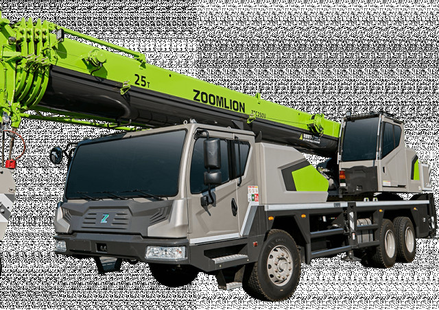 Zoomlion ZTC250V552.1T crane - load chart, specs & dimensions (2023 - 2026)