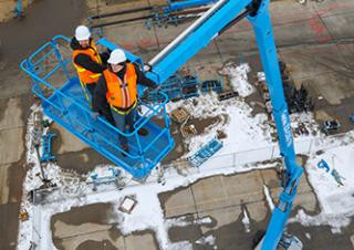 Genie ZX-135/70 Wheeled Articulating Boom Lifts (2006 - 2018) Specifications & Dimensions